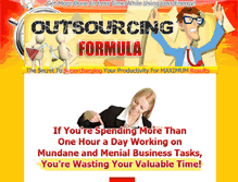 Tablet Screenshot of outsourcingformula.com